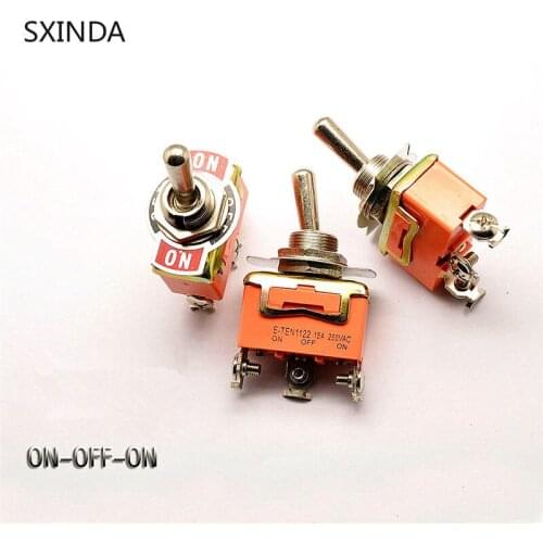 E-TEN1122 Toggle Switch Shake Your Head At 3 Feet 3 Switching Rocker Switch