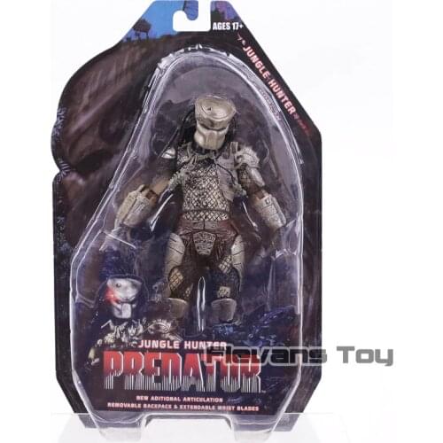 NECA Predator Series 8 Classic Predator 25th Anniversary Jungle Hunter PVC Action Figure Model Toy