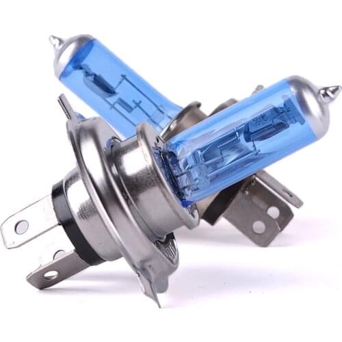 H4 12V 100/90W Quartz Halogen Xenon Car Auto Motorcycle Headlight Hard Glass Replacement Lamp Work Lights Bulb