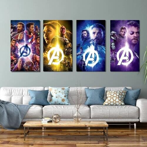 Disney 5D DIY Diamond Painting Avengers Full Diamond Embroidery Animal Home Decoration Cross Stitch Kits