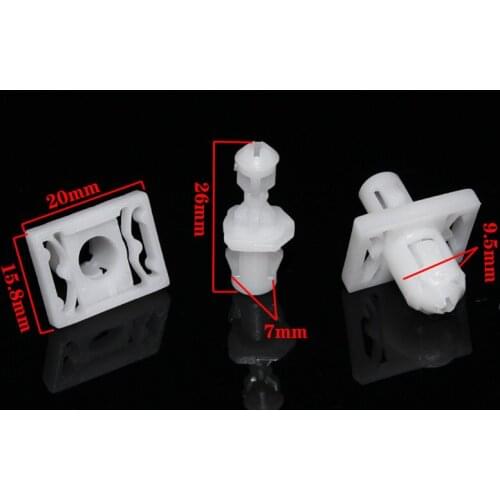 For JAC Car Net Trim Decoration Plate Clip Buckle Plastic Fasteners Rivet