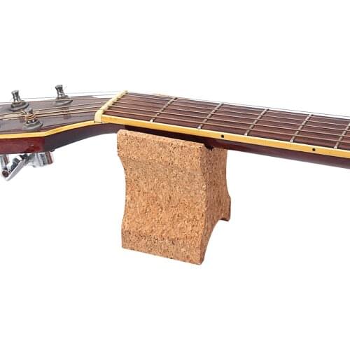 Guitar Neck Rest Support Holder Cork Neck Rest Pillow Luthier Repair Tool for Guitar Bass Banjo String Instrument