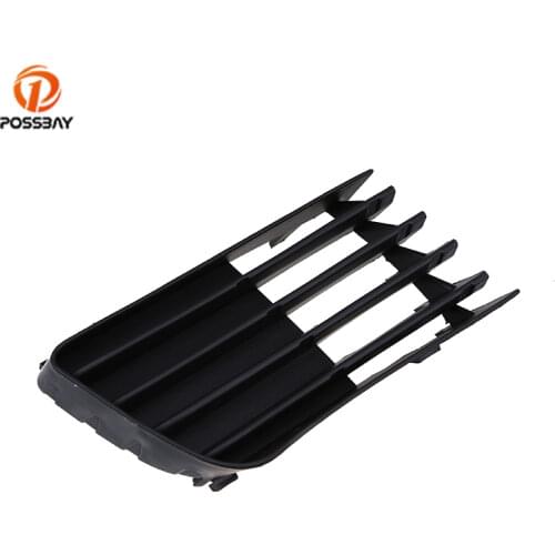 POSSBAY Fog Lamp Grille Car Front Bumper Lower Fog Light Grille Cover for Toyota Prius (NHW20) 2004 2005 2006 2007 2008 2009