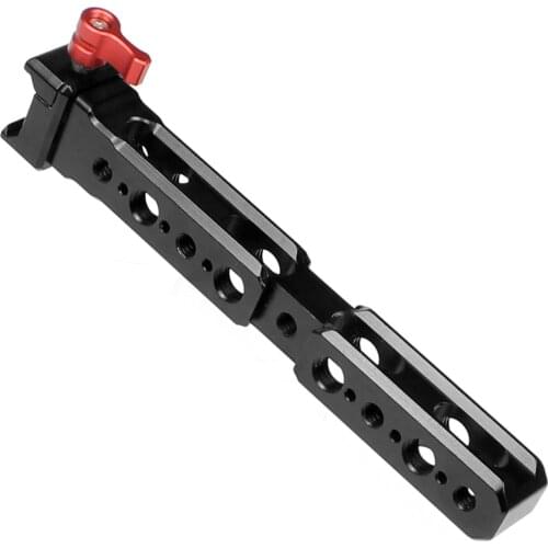 FEICHAO Handle Grip Handbar Extended Support Monitor Mount w/ Cold Shoe 1/4 3/8 Screw Hole for Ronin RS2/RSC2 Gimbal Stabilizer