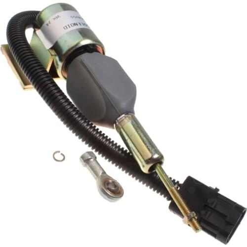 Holdwell Shut Off Solenoid 3932530 SA-4756-24 for Cummins 5.9L 6BT Excavator 24Vdc