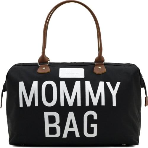 CHQEL Baby Diaper Bag, mommy Bags for Hospital & Functional Large Baby Diaper Bag for Baby Care (Black)