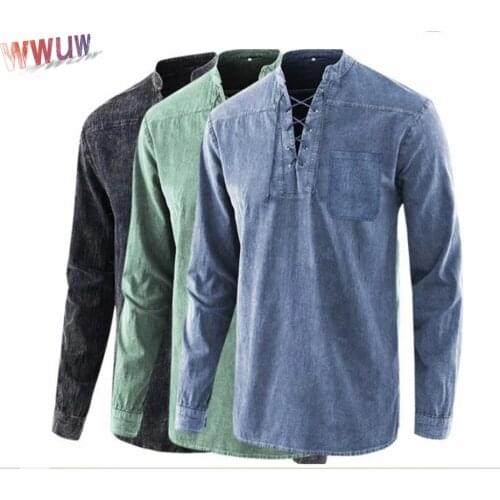 UETEEY Men's Long T-shirts