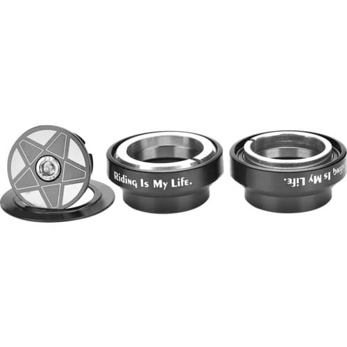 Bike Headset Aluminum Alloy 34mm Bicycle Bike Headset for 28.6mm Straight Steerer Fork Bearing for 34mm bike frame head tube