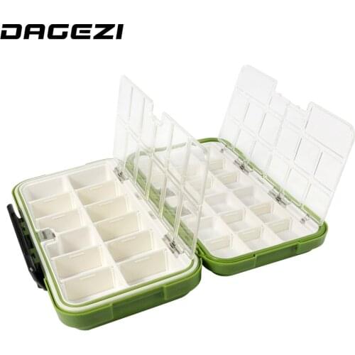 DAGEZI Fly Fishing Box Multi-function ABS Fishing Box for fishing Popper can be adjustable Fishing Accessories