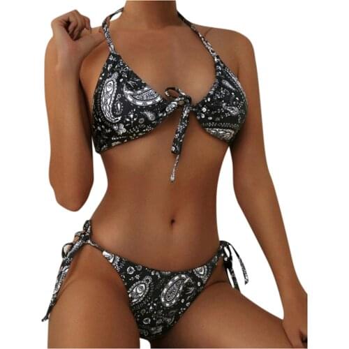 Tankini 2021 Womens Bikini High Waisted Tummy Control Two Piece Swimsuit Swimwear Купальники Женские 2021