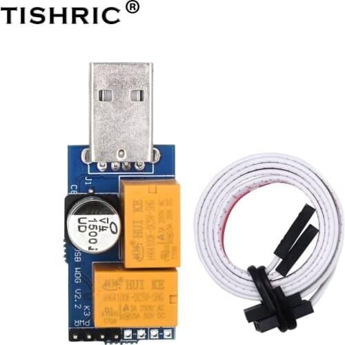 10pcs TISHRIC 2017 Watchdog Card USB Timer Blue Screen Restart Unattended Automatic 24 Hours For Computer PC Mining Miner Games