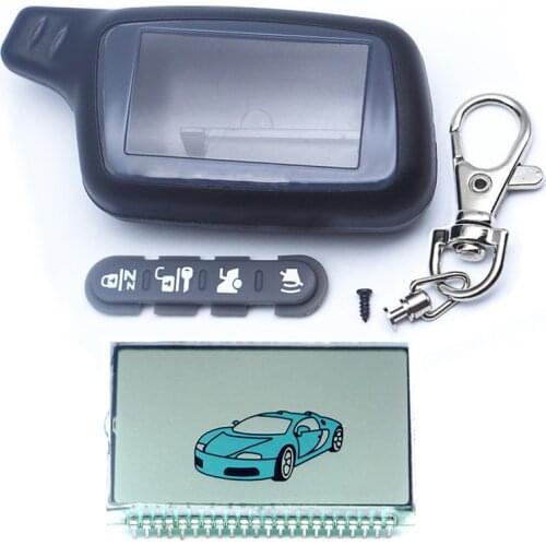X5 Key Case Keychain Body House for Russian Two way car alarm system TOMAHAWK X5 X3 LCD remote control Key Fob Trinket