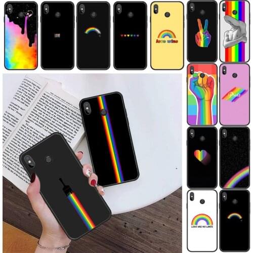Lesbians Bisexuals Rainbow LGBT Phone Case For Xiaomi Redmi 4X 5Plus 6A 7 7A 8 8A Redmi Note 4 5 7 8 9 8T 8Pro 9Pro