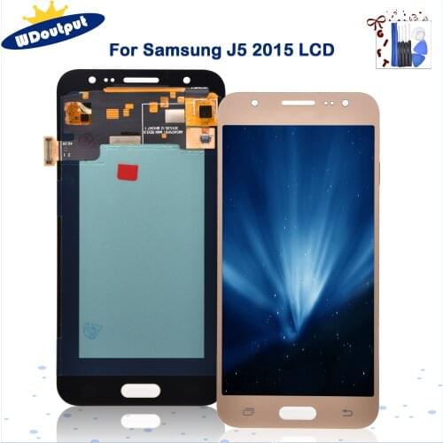 Super AMOLED For Samsung Galaxy J5 2015 J500 LCD Display+Touch Screen LCD Digitizer Assembly SM-J500FN J500M Replacement Parts
