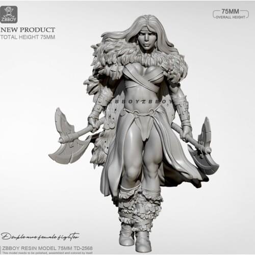 H75mm 1/24 Resin model kits DIY toy self-assembled TD-2568