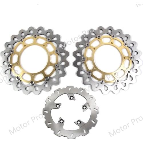 For Yamaha FZ1 FAZER 1000 2006 - 2012 Front Rear Brake Disc Disk Rotor Kit Motorcycle Accessories 2007 2008 2009 2010 2011 ABS