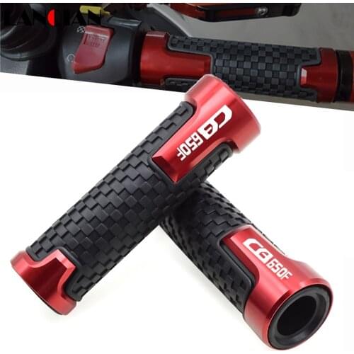 Fashion handle grips Motorbike Motocross Accessories Handle Bar Grips For Honda CB650F CB 650F 2014 2015 2016 2017 2018