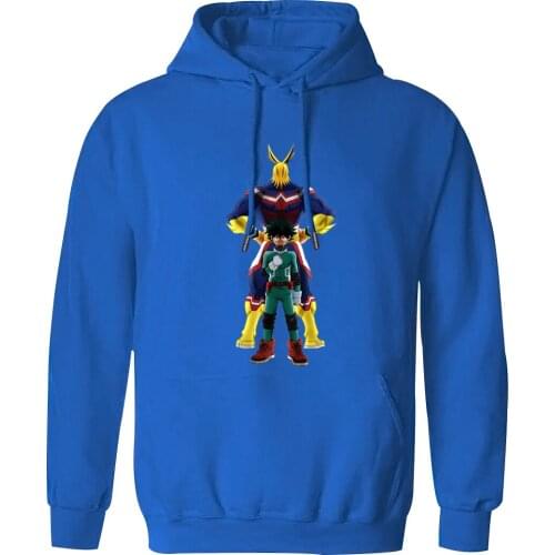 My Hero academy Man Mens Hooded Casual K-pop Sweatshirts and Hoodie Outwear Standard Mans Clothing Tops Autumn 2020 Tracksuits