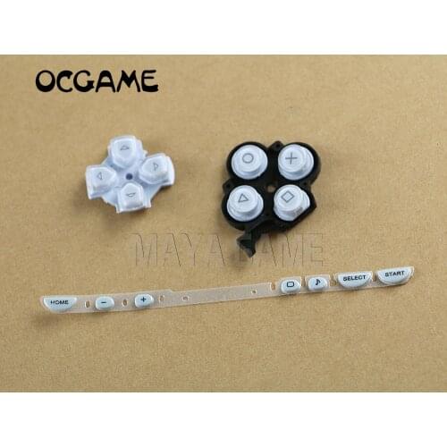 OCGAME Multi color Left Right Buttons Key pad Set Repair Replacement buttons for PSP 2000 PSP2000 Slim Console Wholesale