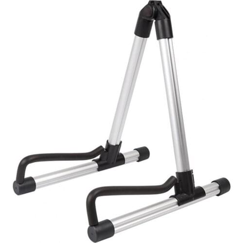 Guitar Stand Universal Lightweight Collapsible Guitar Display Aluminum Alloy Mini Portable Vertical Guitar Stand for Starter