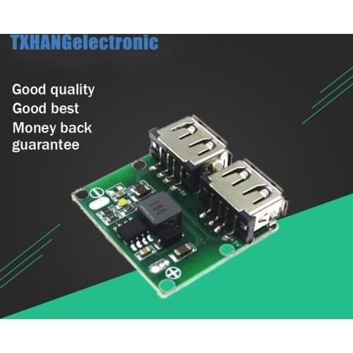 DC 6V-24V 12V TO 5.2V 3A Two USB Charger Step-down Power Supply Converter Module diy electronics