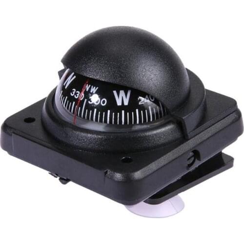 Adjustable Car Compass Navigation Car Dashboard Compass Cycling Hiking Direction Pointing Guide Ball for Outdoor Car Boat Truck