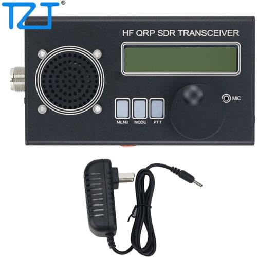 TZT USDR QCX To SSB HF Transceiver QRP SDR Transceiver 8-Band 5W w/ DSP SDR Function For USDX QCX-SSB Ham Radio Users