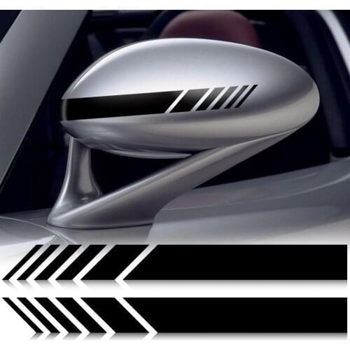 Car Stickers Vinyl Car-styling Rearview Mirror for cruze bmw e46 granta kia cerato solaris hyundai priora tiguan lada kalina
