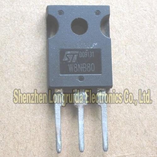 10PCS W8NB80 STW8NB80 TO-247 MOSFET TRANSISTOR 8A 800V