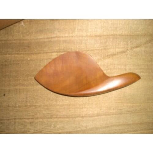 2 PCs Jujube Wood Violin Chin rest 4/4 Fiddle Parts without chin rest holes