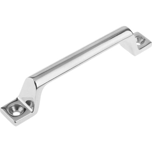 316 Stainless Steel Boat Door Hatch Cabinet Grab Handle Handrail 16cm
