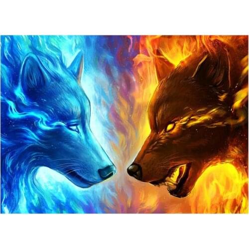 5D DIY Full Diamond Painting Animals Girls Flowers Christams Theme Home Room Decor Embroidery Cross Stitch Mosaic Craft Painting