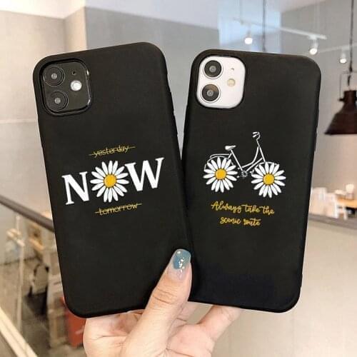 Cute Flower Cover For Samsung Galaxy A31 A32 A42 A41 A40 A50 A51 A52 A70 A71 A72 A10 A11 A12 A20S A21 A6 Little Daisy Phone Case