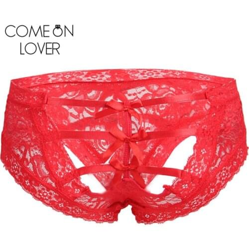 Comeonlover Women's Red Underpants