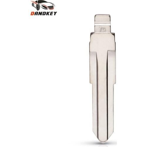 Dandkey Universal Remotes Flip Type 79# Key Blade For KD Remote NO.79 Uncut Blade For New XMZ WuLing Hongguang