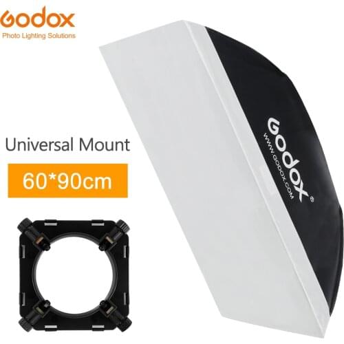 Godox Pro 24"x35" 60x90cm Softbox Universal Mount Studio Strobe Lighting K-150A K-180A 250SDI 300SDI E250 E300