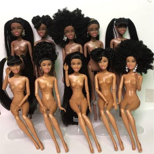 Toy African doll American Doll Accessories Body Joints Can Change Head Foot