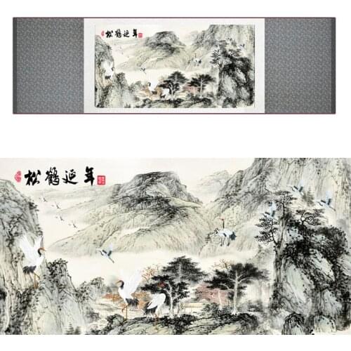 Birds and flower Painting Home Office Decoration Chinese scroll painting birds painting landscape painting