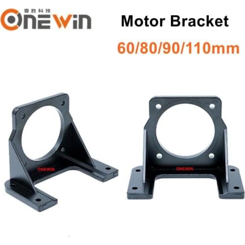 Servo motor Bracket Support Mounting 60 80 90 110mm Horizontal Mounting Brackets