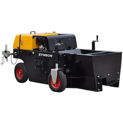 Road From Slipform Paving Equipment Machine SYSP200