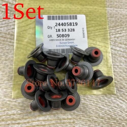 1Set Engine Valve Stem Seal Oil Seal For Chevrolet Cruze Aveo Captiva Trax Orlando Vauxhall Opel Astra J Mokka Zafira 24405819