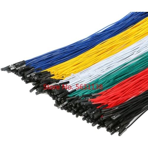 50PCS DIY Electronic Kit Breadboard Dupont Cable for Arduino 25cm 2.54mm LineFemale To Female Dupont Jumper Wire Cable DuPont