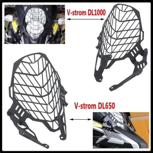 Motorcycle Headlight Head Light Guard Protector Cover Protection Grill For SUZUKI DL650 DL1000 V-strom DL 650 1000 Vstrom 650