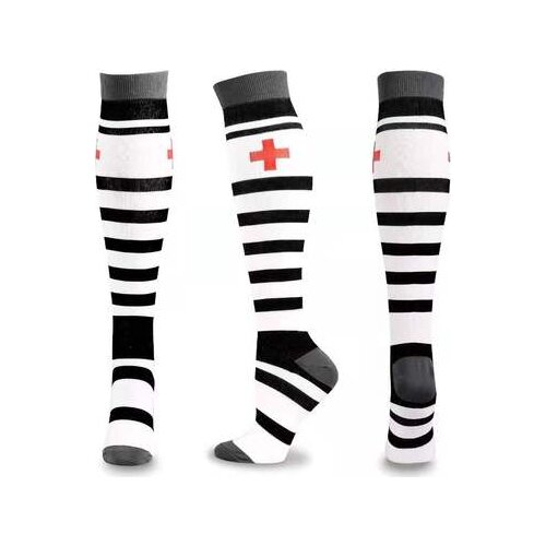 New Compression Stockings Stretch Pressure Nylon Anti Fatigue Knee Stockings Thigh-High For Nurese Varicose Vein Stockings