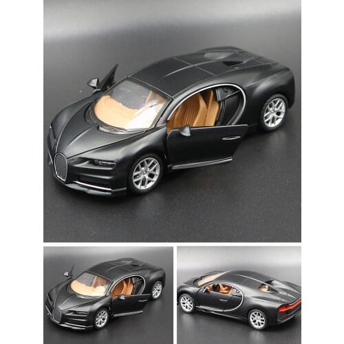 Wholesale Real alloy Bugatti chiron cars minicar children collection model car toys for boys great gift