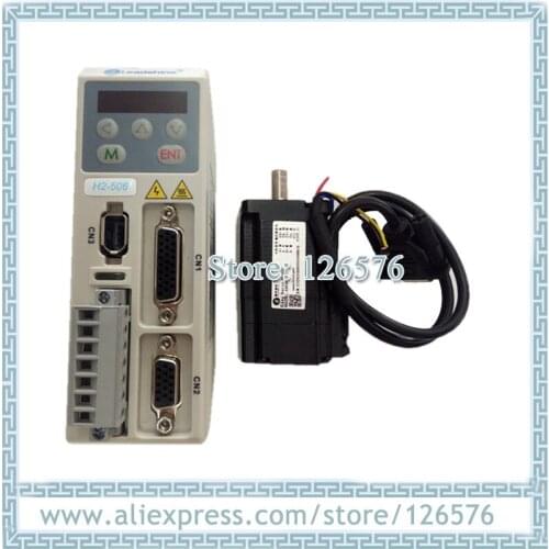 Original Leadshine 2 Phase Hybrid easy servo Motor 1.4N.m 57HSM14-E1+H2-506 20-50VDC 6A Driver with 3m cable