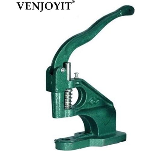 Practical Grommet Machine Eyelet Hand Press machine Tool Punch with 3 Dies & 900 Grommet