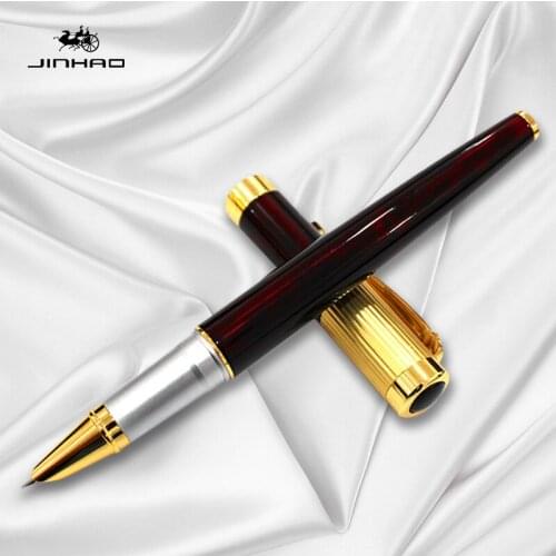 Jinhao metal Fountain Pen school & office supplies stationery Elegant Pens For Writing school high quality ink fountain pen