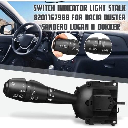 Car Turn Signal Horn Control for Dacia Dokker Duster Lodgy Logan Sandero 251682 8201167988 681726046R 255405056R 255400337R