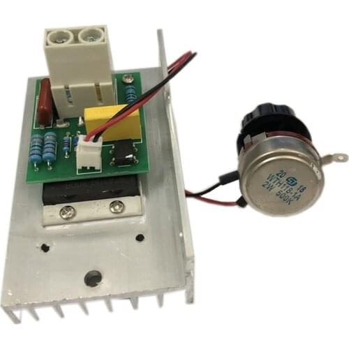 10000W Thyristor Power Regulator AC 220V SCR Dimmers High Power Electronic Digital Regulator Dimming Speed Voltage Regulator